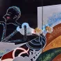 Расписной роскошный ТВ-шкаф Creative Life 35988-29