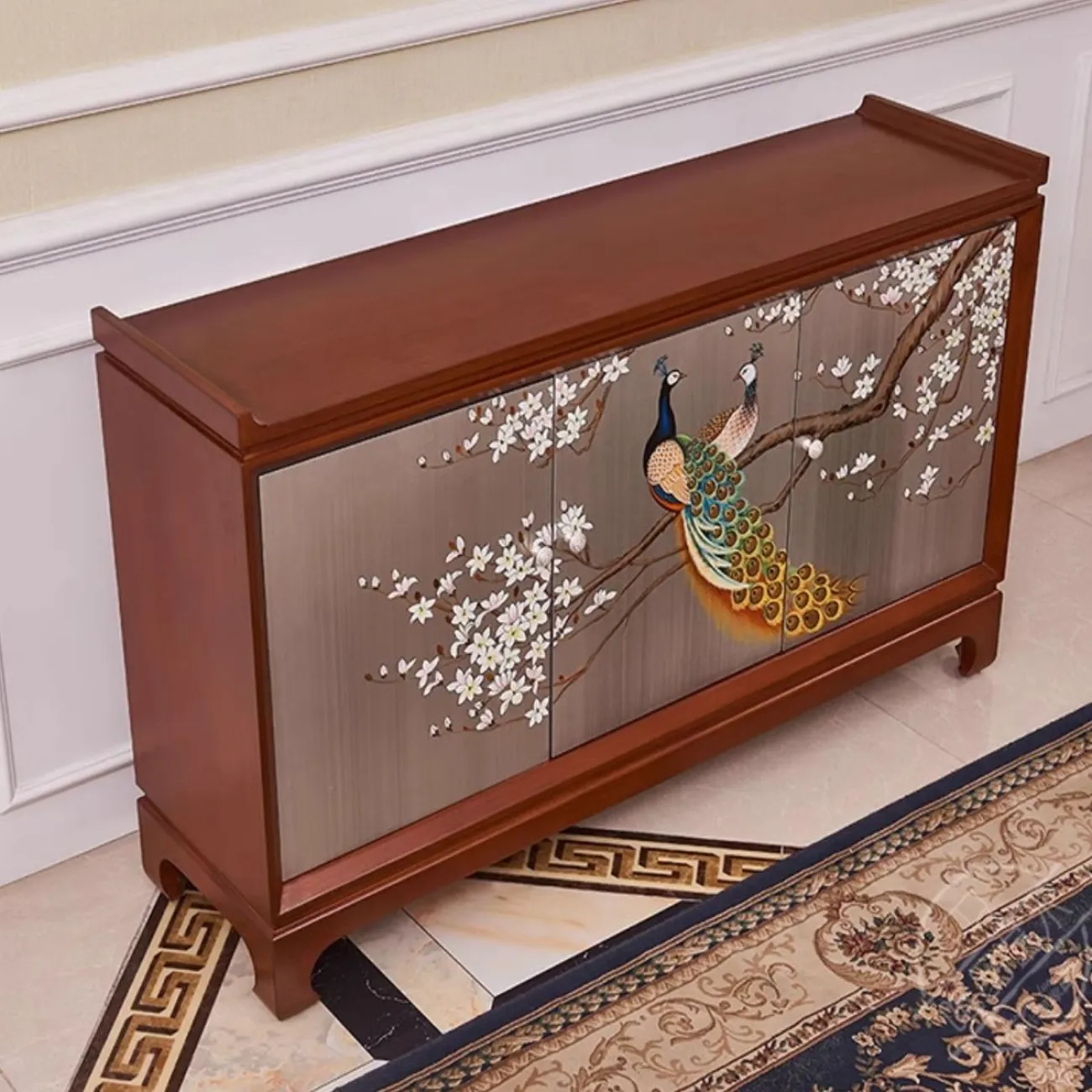 Расписной шкаф из массив дерева Creative Life 35989-29