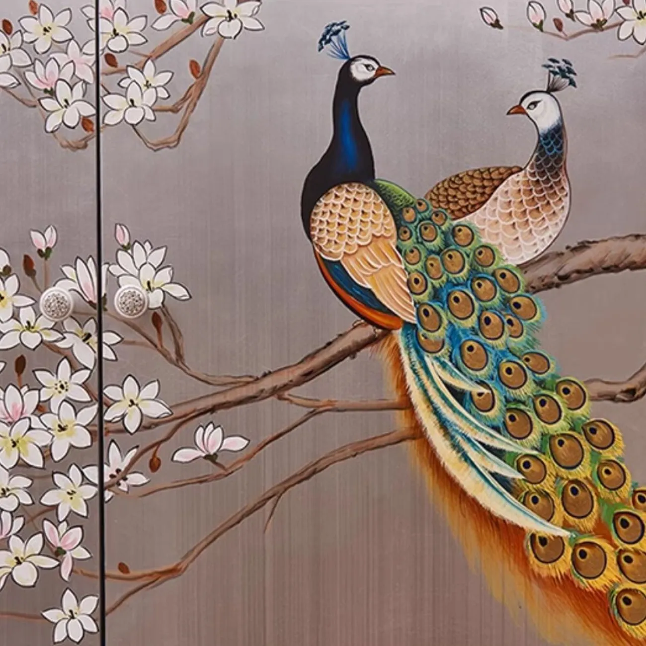 Расписной шкаф из массив дерева Creative Life 35989-29