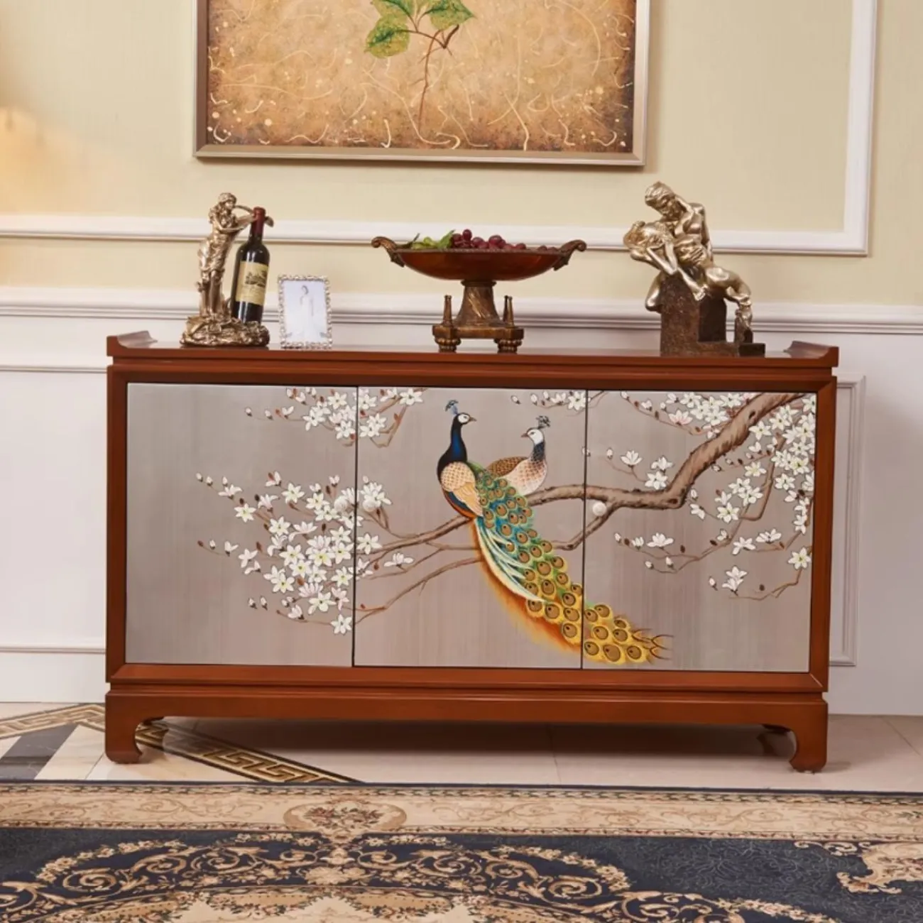 Расписной шкаф из массив дерева Creative Life 35989-29