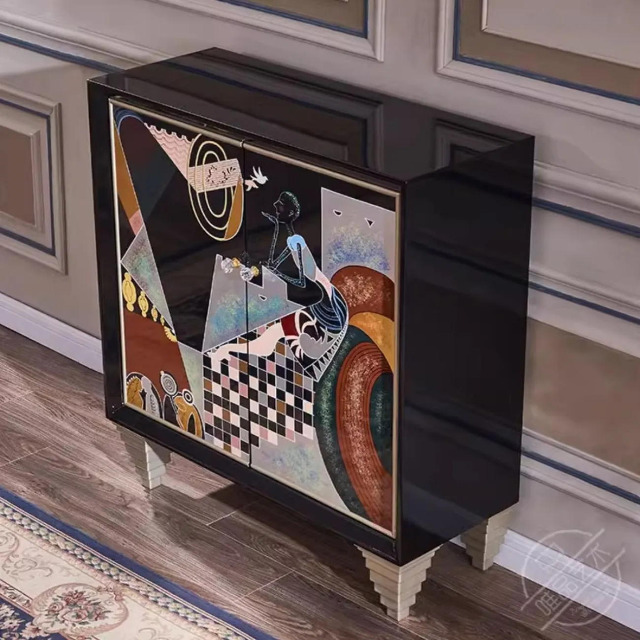 Роскошный расписной комод Creative Life 35990-29 Роскошный расписной комод Creative Life 35990-29