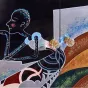 Роскошный расписной комод Creative Life 35990-29