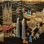 Расписной комод из массива дерева в китайском стиле Creative Life 35991-29