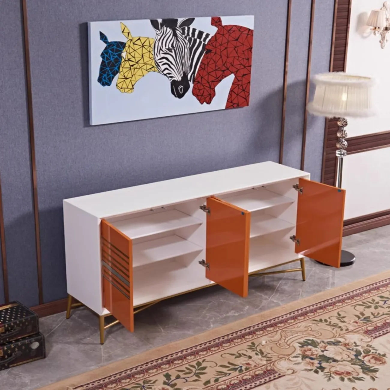 Роскошный расписной комод Creative Life 35994-29 Роскошный расписной комод Creative Life 35994-29