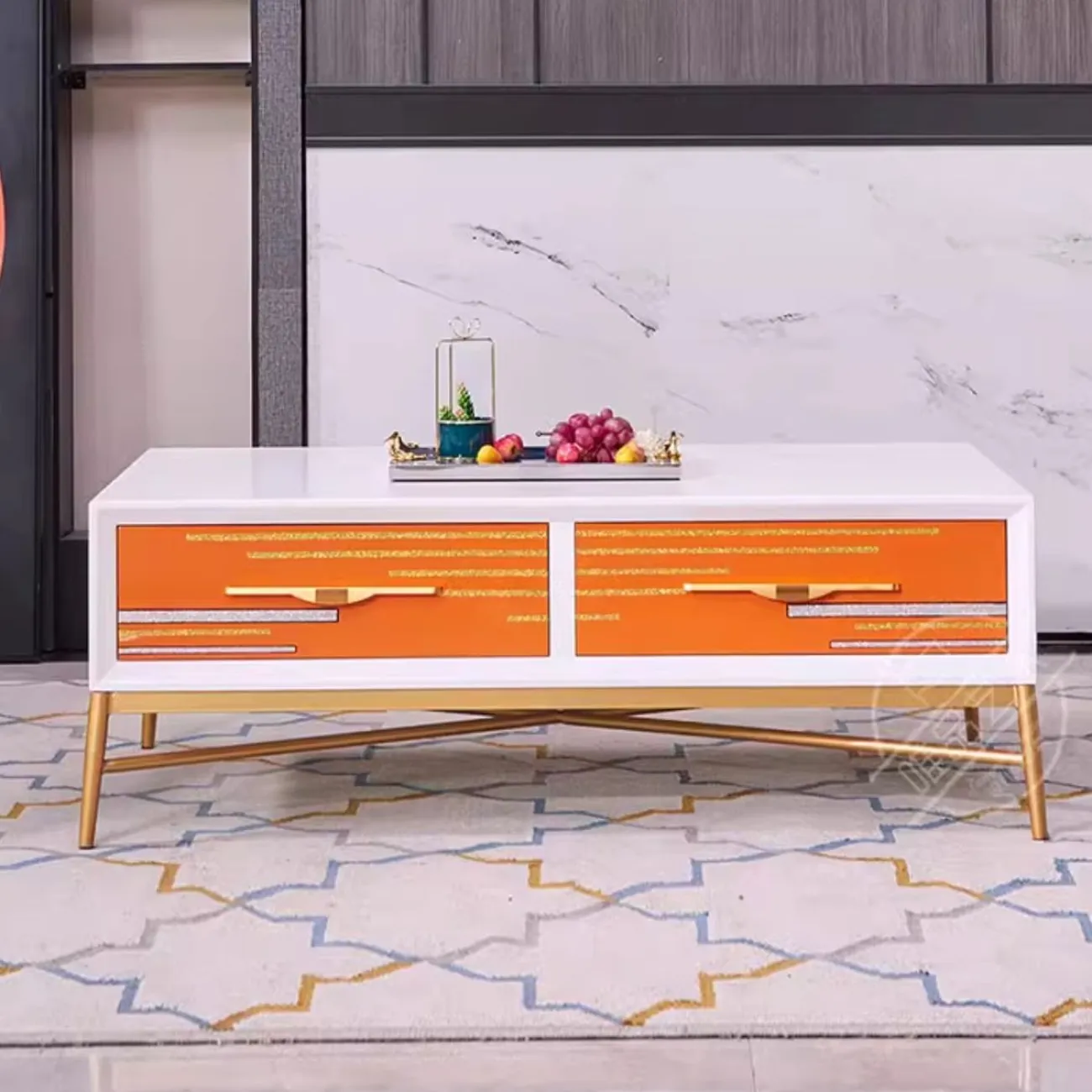 Роскошный расписной ТВ-шкаф Creative Life 35996-29