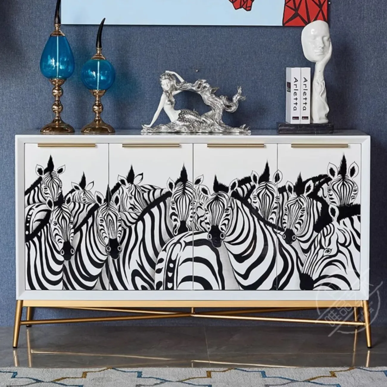 Роскошный расписной комод Creative Life 35997-29 Роскошный расписной комод Creative Life 35997-29