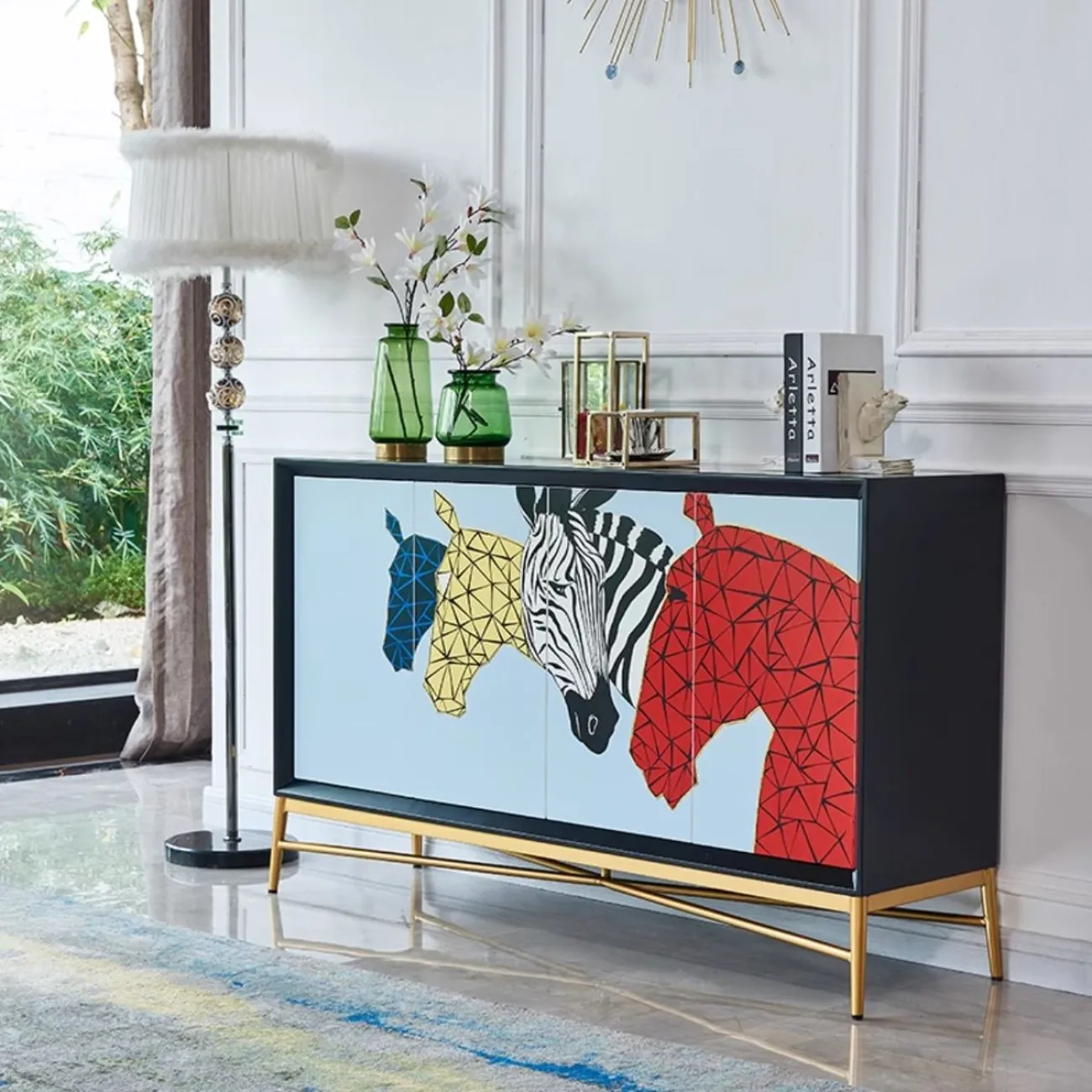 Роскошный расписной комод Creative Life 35997-29 Роскошный расписной комод Creative Life 35997-29