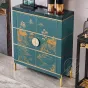 Роскошный расписной комод из массива дерева Creative Life 36006-29