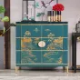 Роскошный расписной комод из массива дерева Creative Life 36006-29