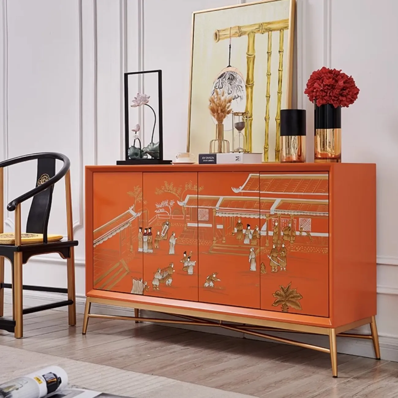 Современный расписной комод Creative Life 36008-29 Современный расписной комод Creative Life 36008-29