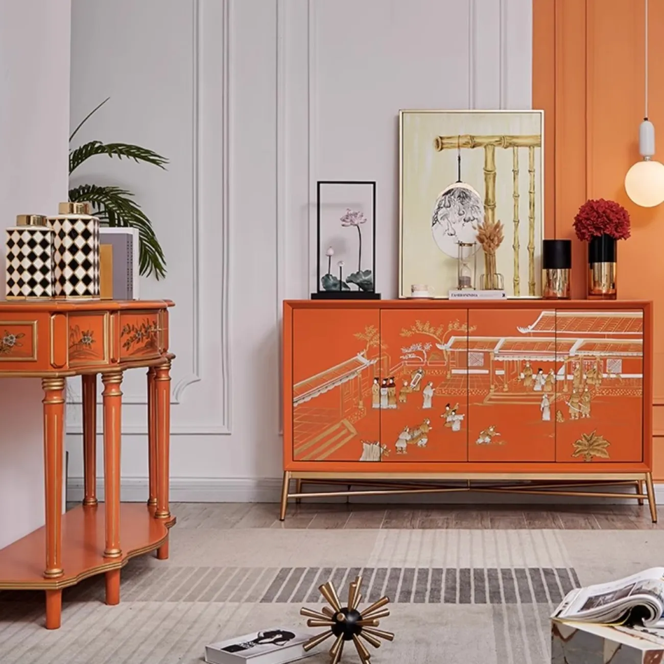 Современный расписной комод Creative Life 36008-29 Современный расписной комод Creative Life 36008-29