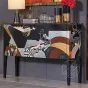 Расписной шкаф-сервант Creative из мрамора и цельного дерев Life 36014-29