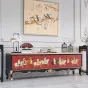 Расписной ТВ-шкаф из массива дерева Creative Life 36015-29