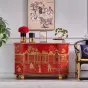 Расписной шкаф-сервант из массива дерева Creative Life 36016-29