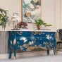 Расписной комод  из массива дерева и мрамора Creative Life 36020-29