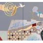 Роскошный расписной шкаф из массива дерева Creative Life 36021-29