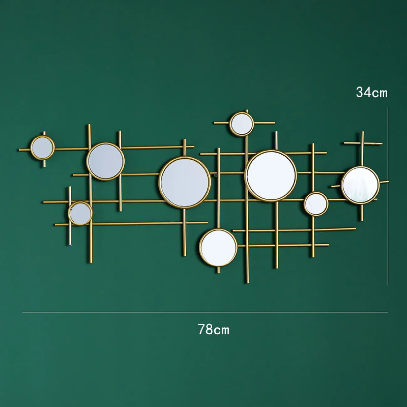 Настенный декор из зеркал LaLume-KKK00110