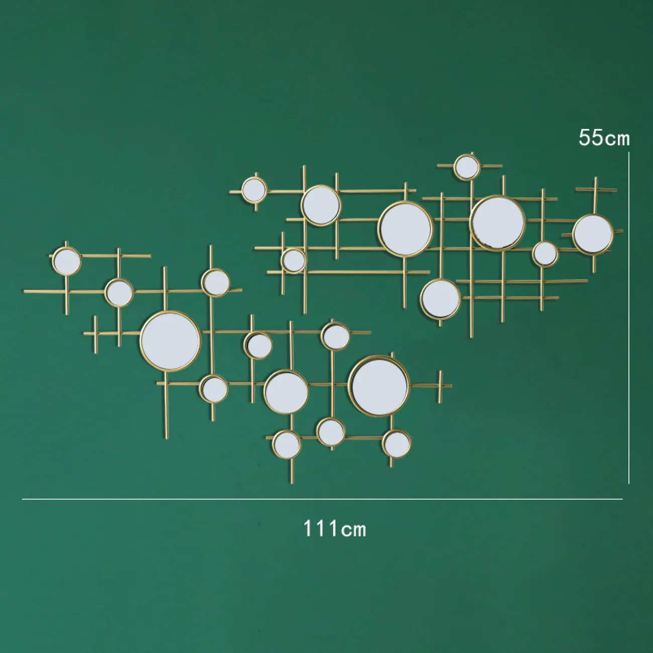 Настенный декор из зеркал LaLume-KKK00110