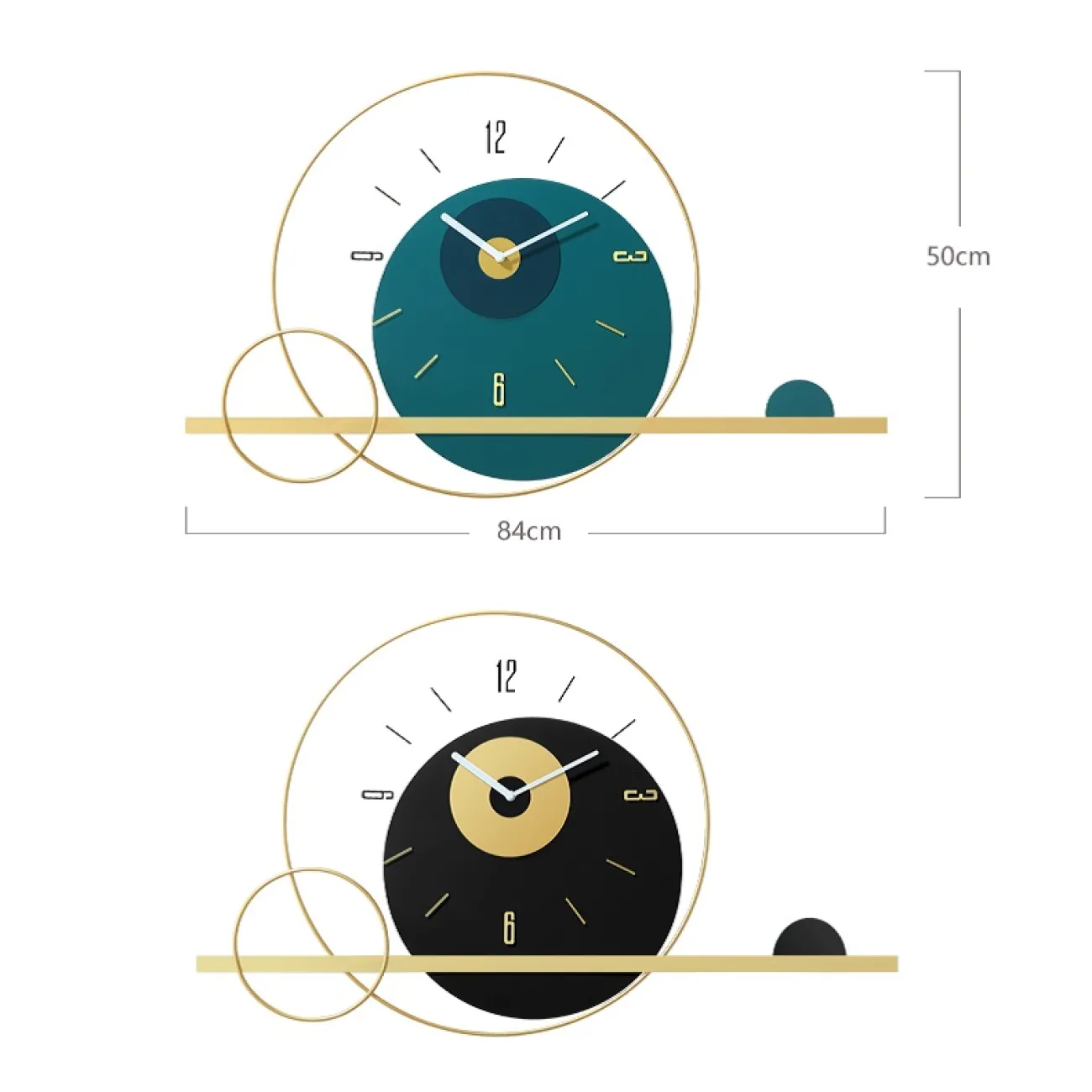 Дизайнерские лёгкие роскошные настенные часы в минималистическом стиле LaLume KKK20266-20