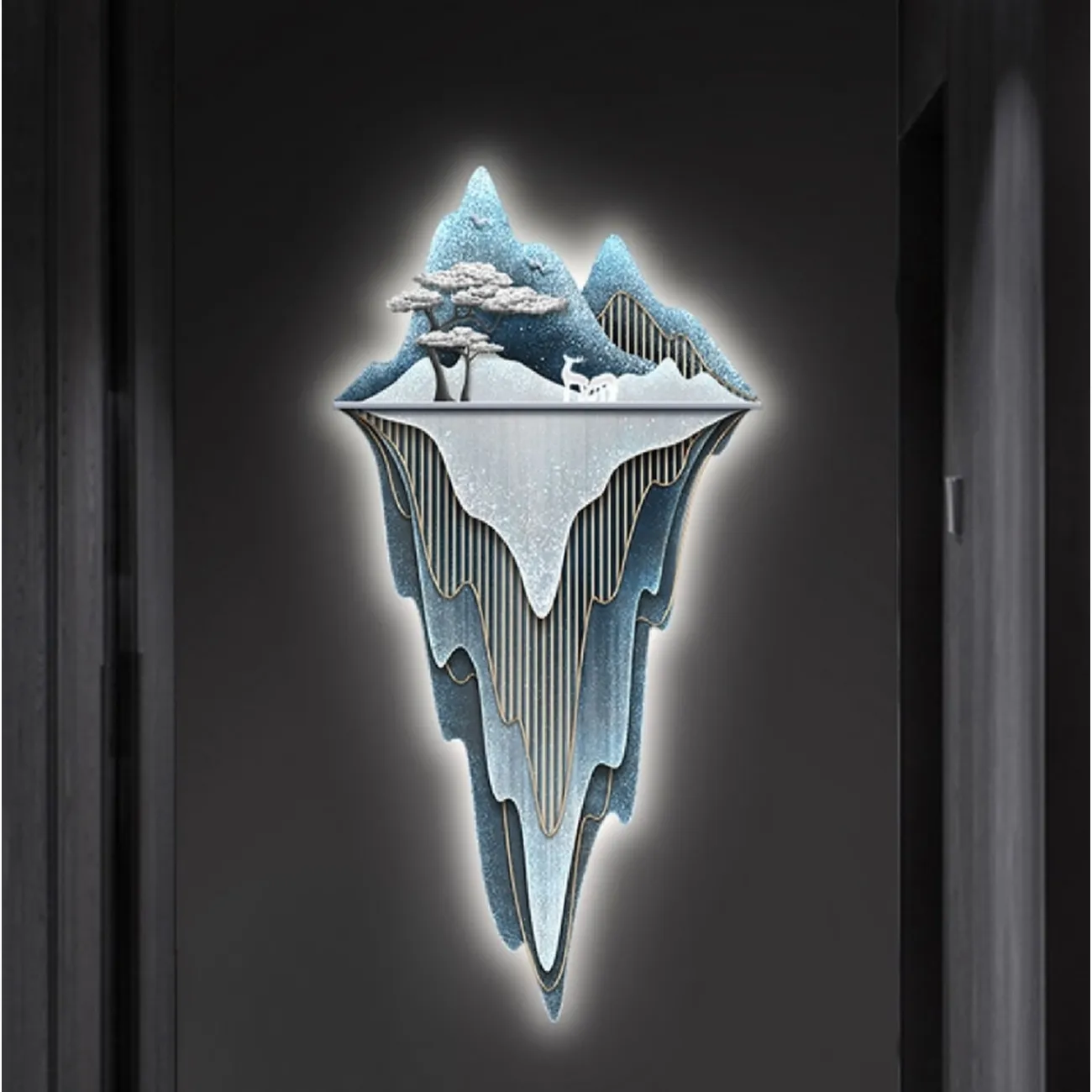 Декоративная картина со светодиодной подсветкой DK22396-23