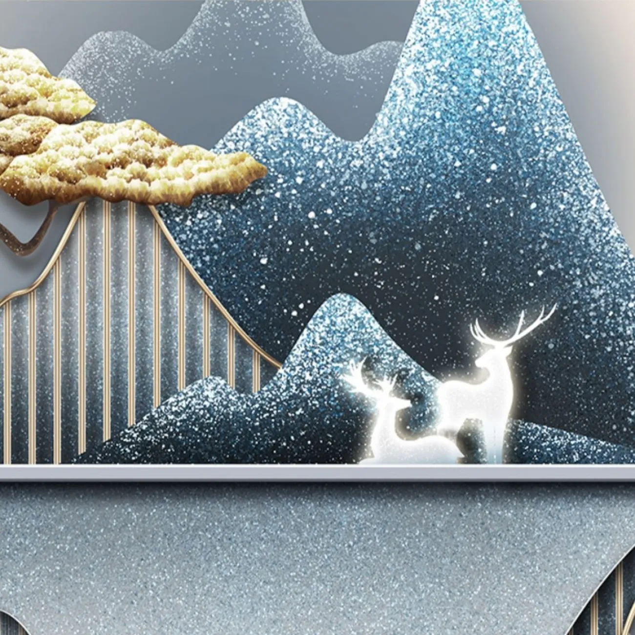 Декоративная картина со светодиодной подсветкой DK22396-23