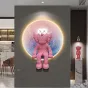 Брендовая картина kaws tide со светодиодной подсветкой DK22400-23 от ImperiumLoft