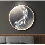 Светодиодная абстрактная картина с рыбами DK22404-23 от ImperiumLoft