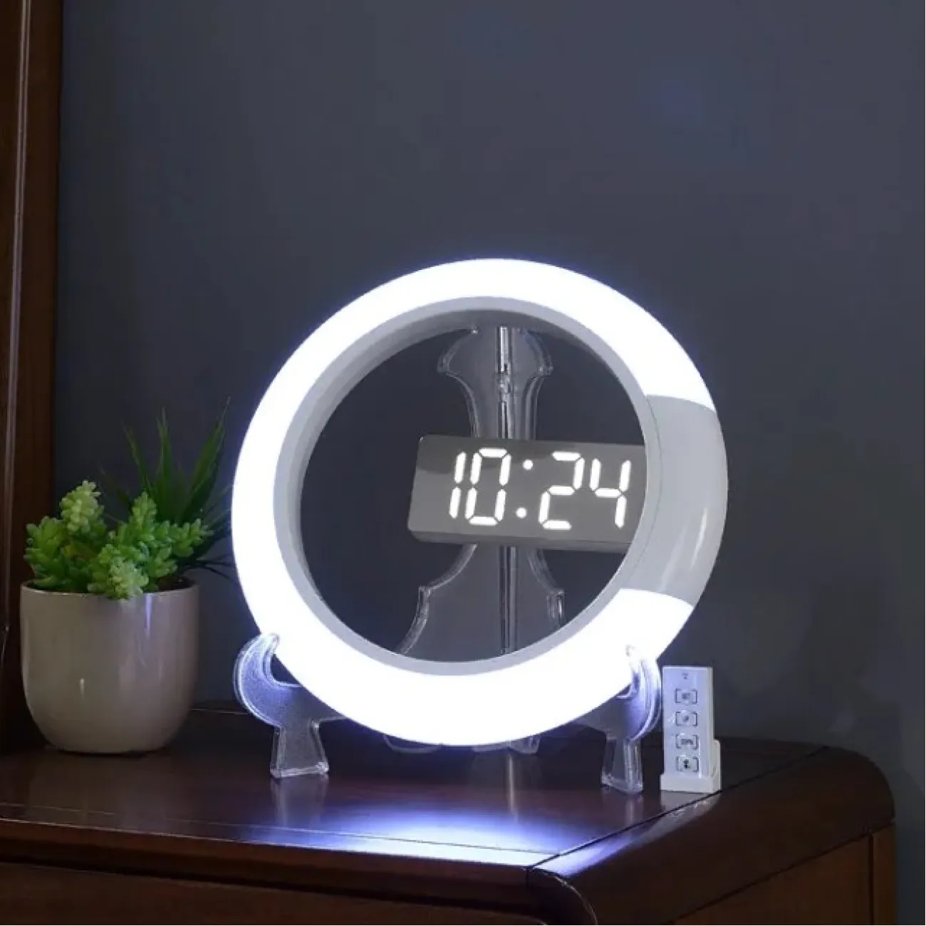 Современные светодиодные электронные настенные часы для гостинной DK22409-23 от LaLume