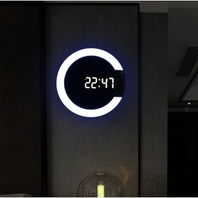 Светодиодные электронные часы на стену DK22409-23