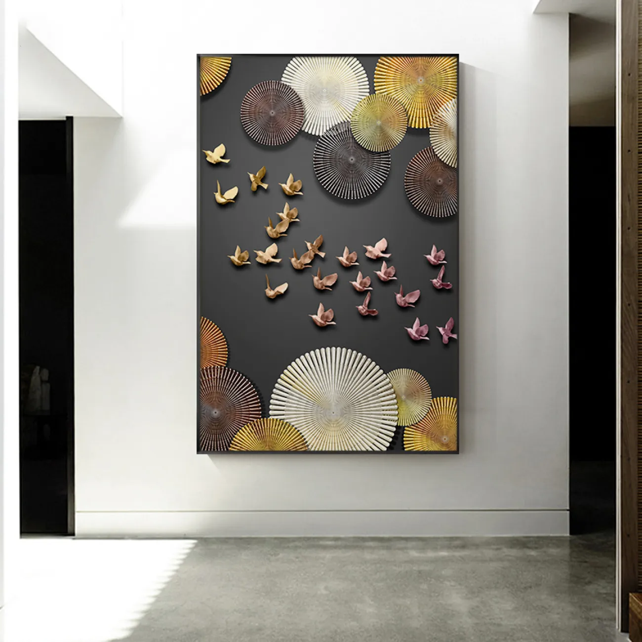 Роскошная масляная картина фэн-шуй для гостиной в Cовременном стиле LaLume DK20792-23 Роскошная масляная картина фэн-шуй для гостиной в Cовременном стиле LaLume DK20792-23