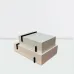 Белая квадратная декоративная коробка LaLume DK_FB-PG2017B