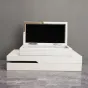 Белая простая декоративная коробка LaLume DK_FB-PG2001C
