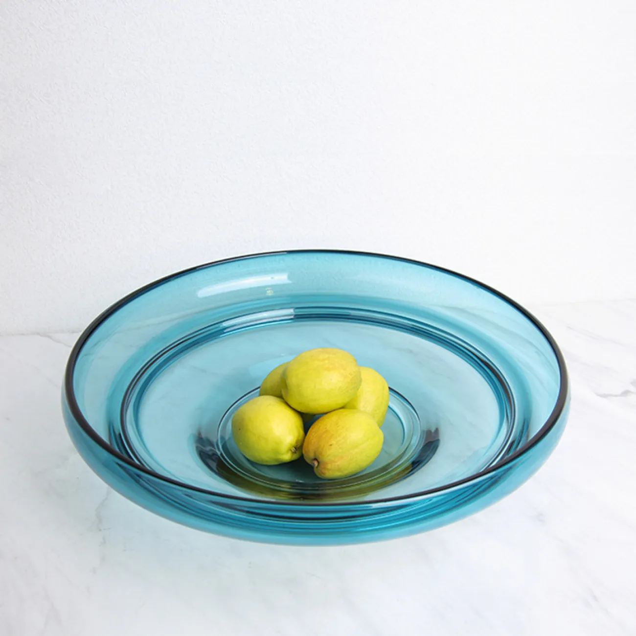 Стеклянная чаша в форме синего круга LaLume DK_FB-ZS2058A