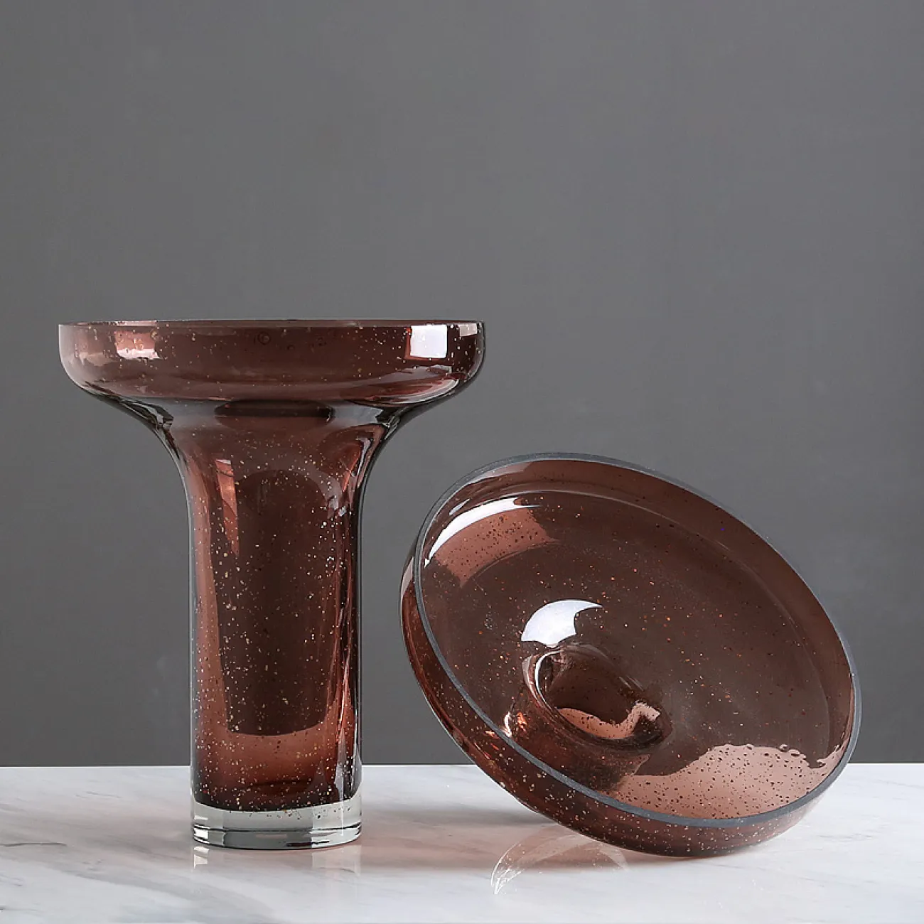 Ваза Чаша LaLume DK_FB-ZS2030A