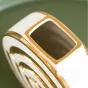 Ваза «Мишень» LaLume DK_300165 Золотой H26
