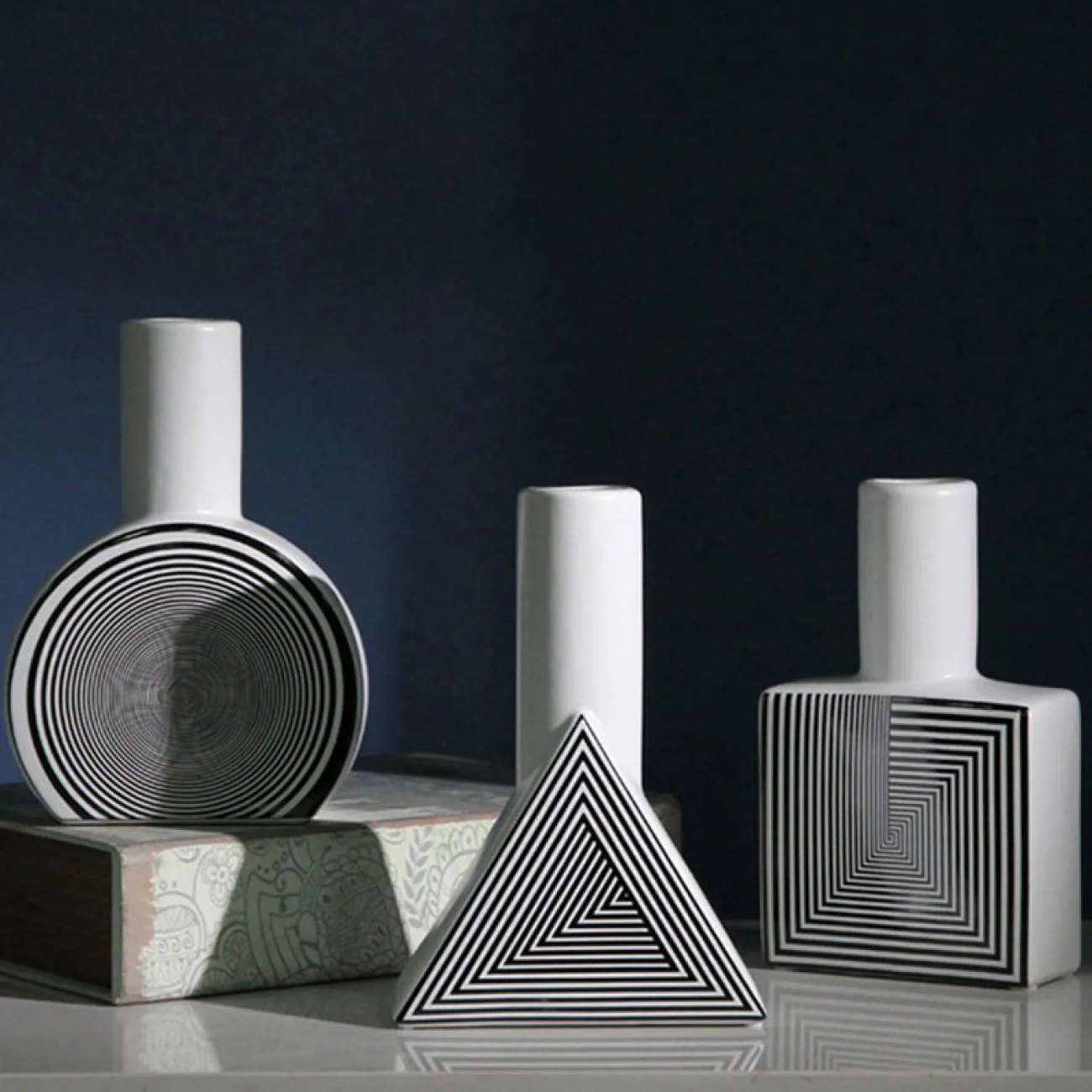 Ваза «Геометрия» LaLume DK_602906 Квадрат