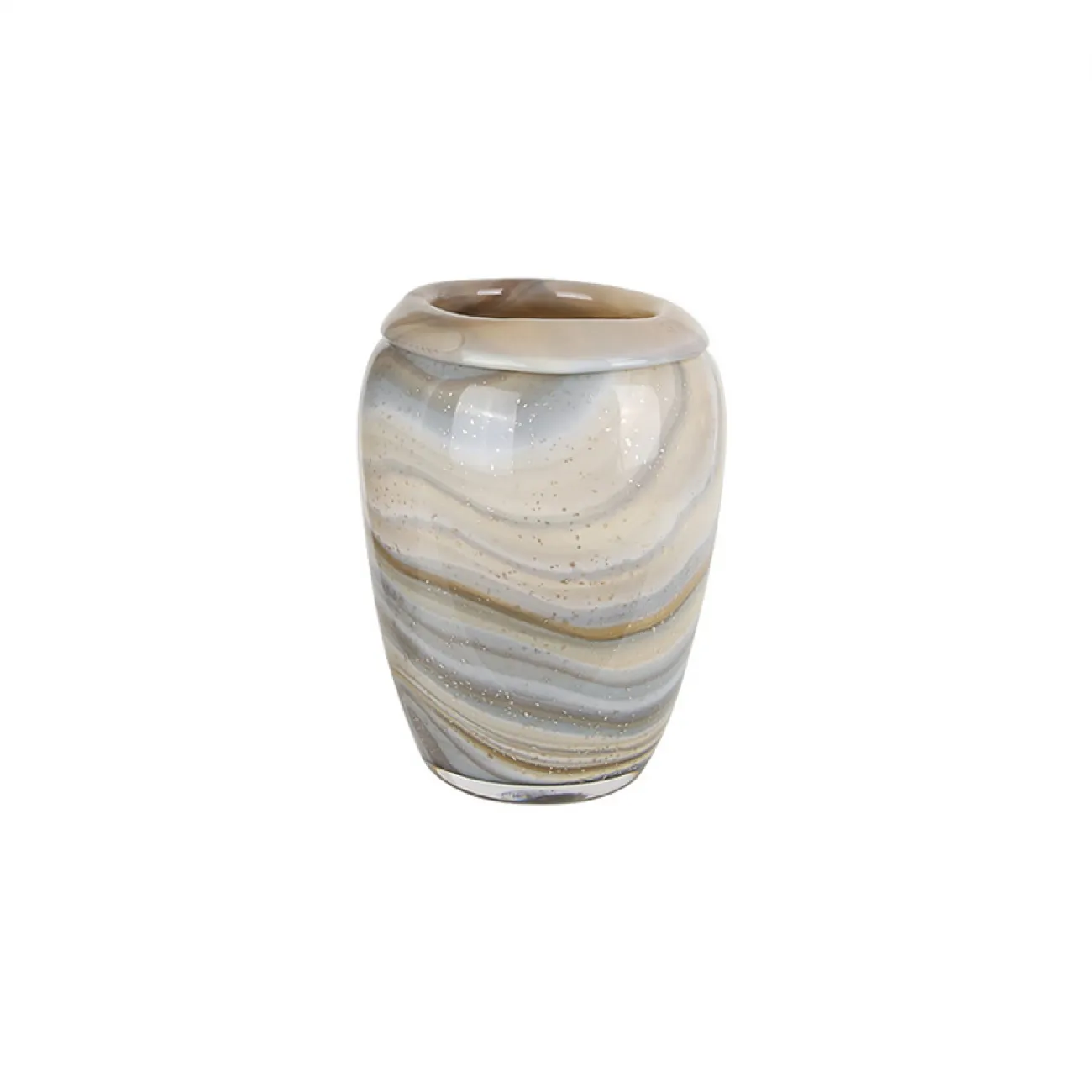 Ваза «Marble glass» LaLume DK_FL-ZS289B