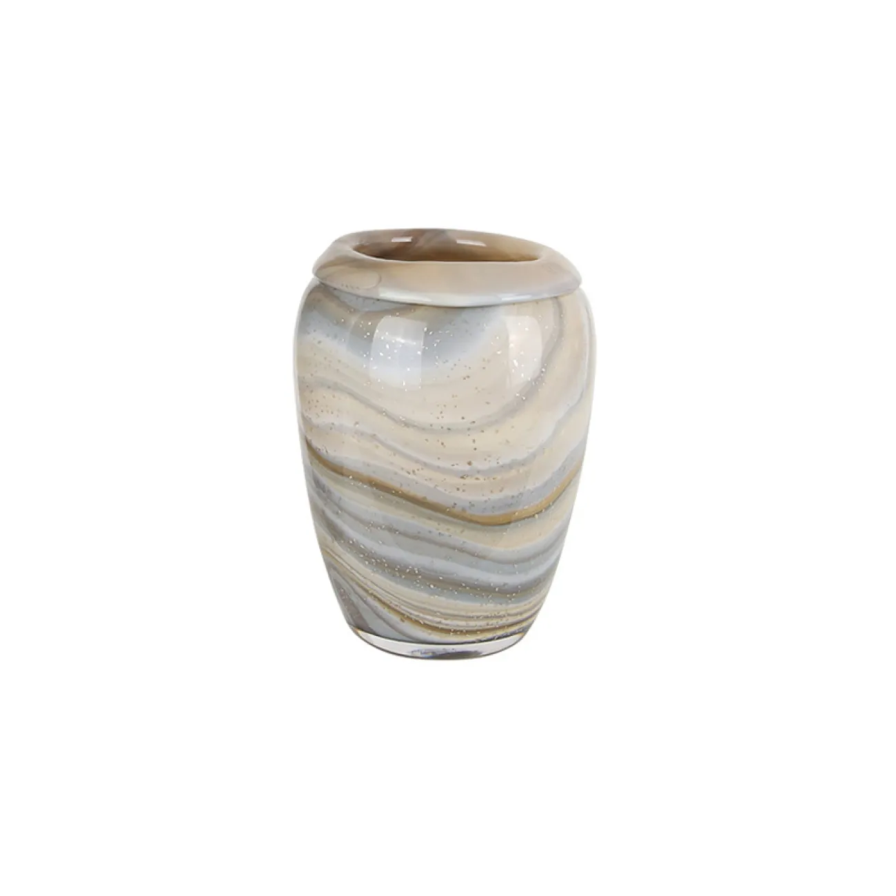 Ваза «Marble glass» LaLume DK_FL-ZS289B H21