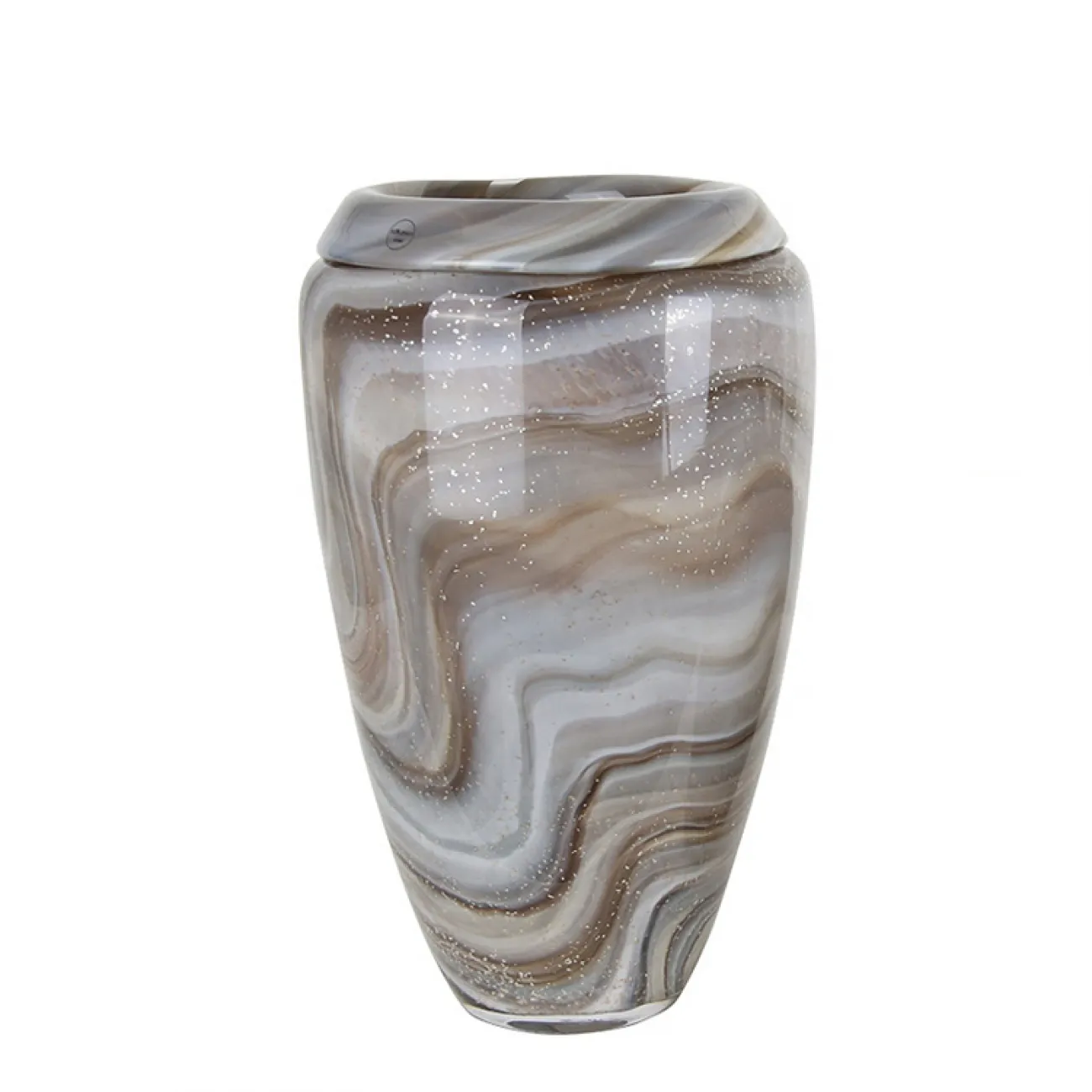 Ваза «Marble glass» LaLume DK_FL-ZS289B