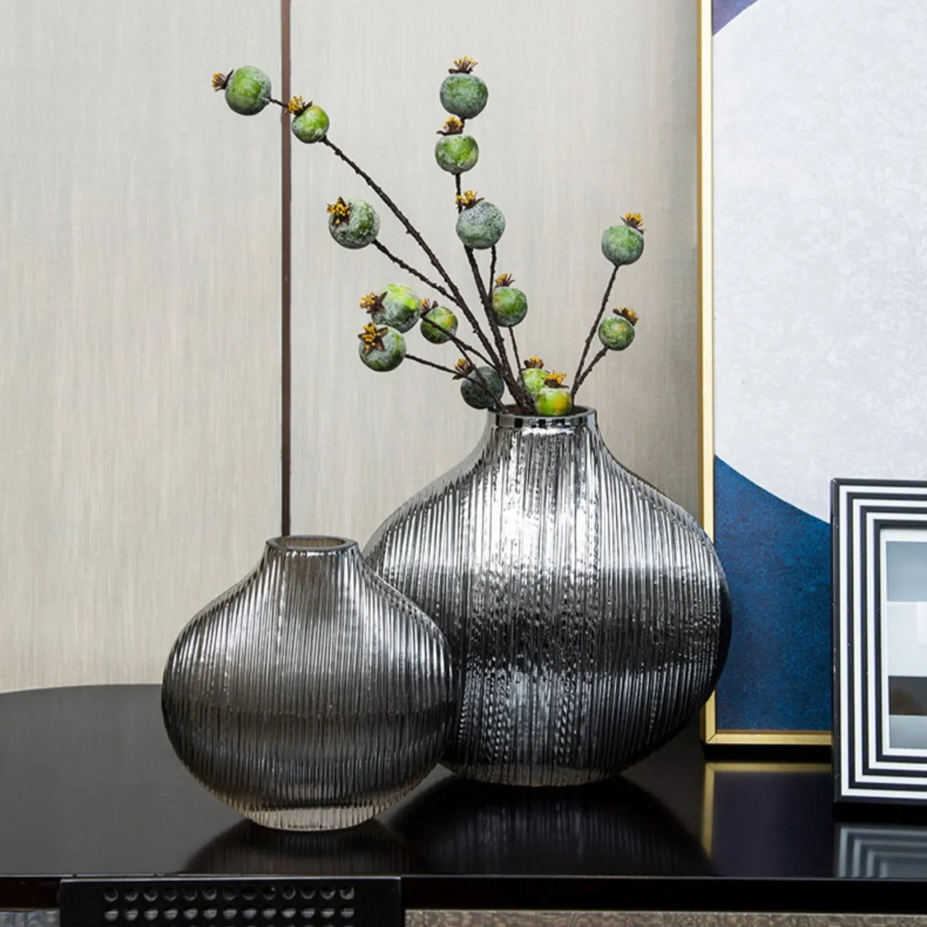 Ваза «Silver» LaLume DK_10179 H36