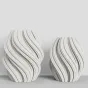 Керамическая 3D ваза LaLume DK_608939 D21