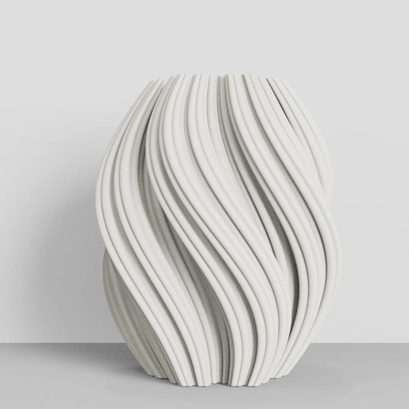 Керамическая 3D ваза LaLume DK_608939 D21