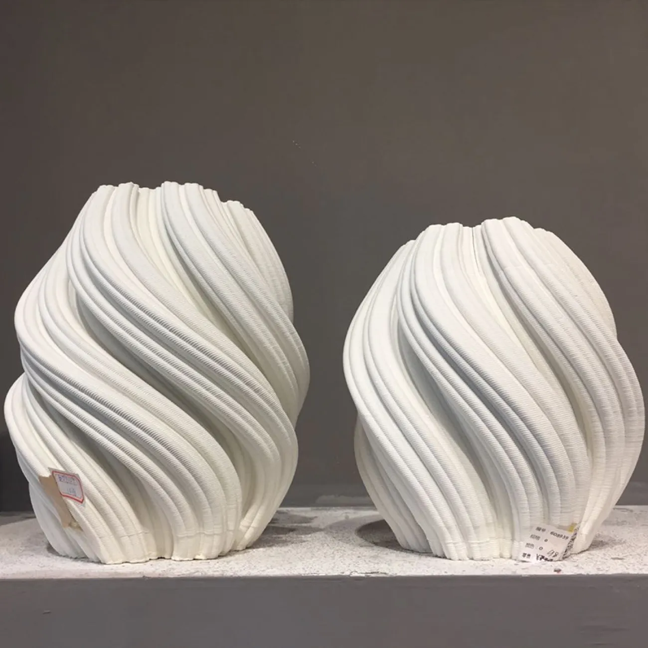 Керамическая 3D ваза LaLume DK_608939 D21