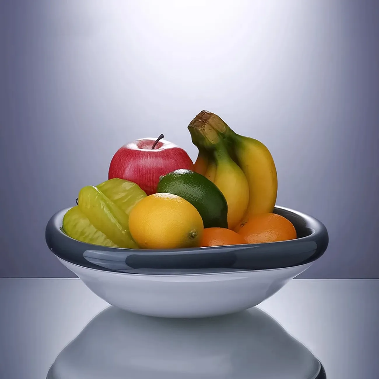 Блюдо «Сolorful» LaLume DK_93017 Серый