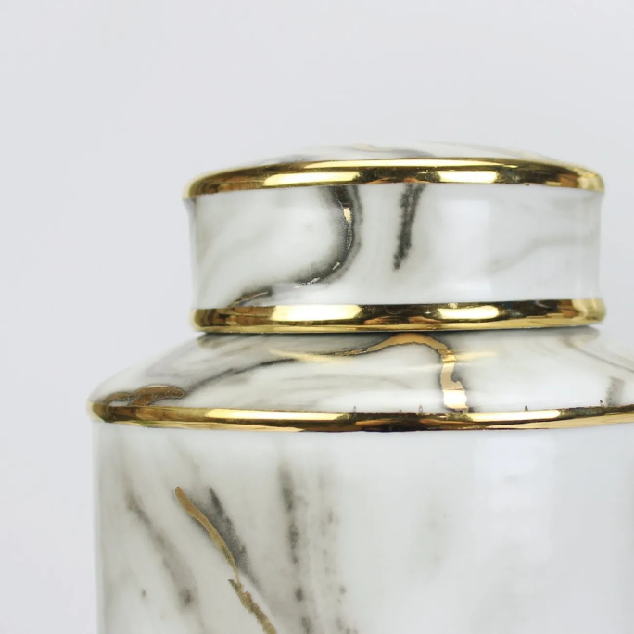 Ваза керамическая «Мрамор» LaLume DK_601908 Ваза керамическая «Мрамор» LaLume DK_601908