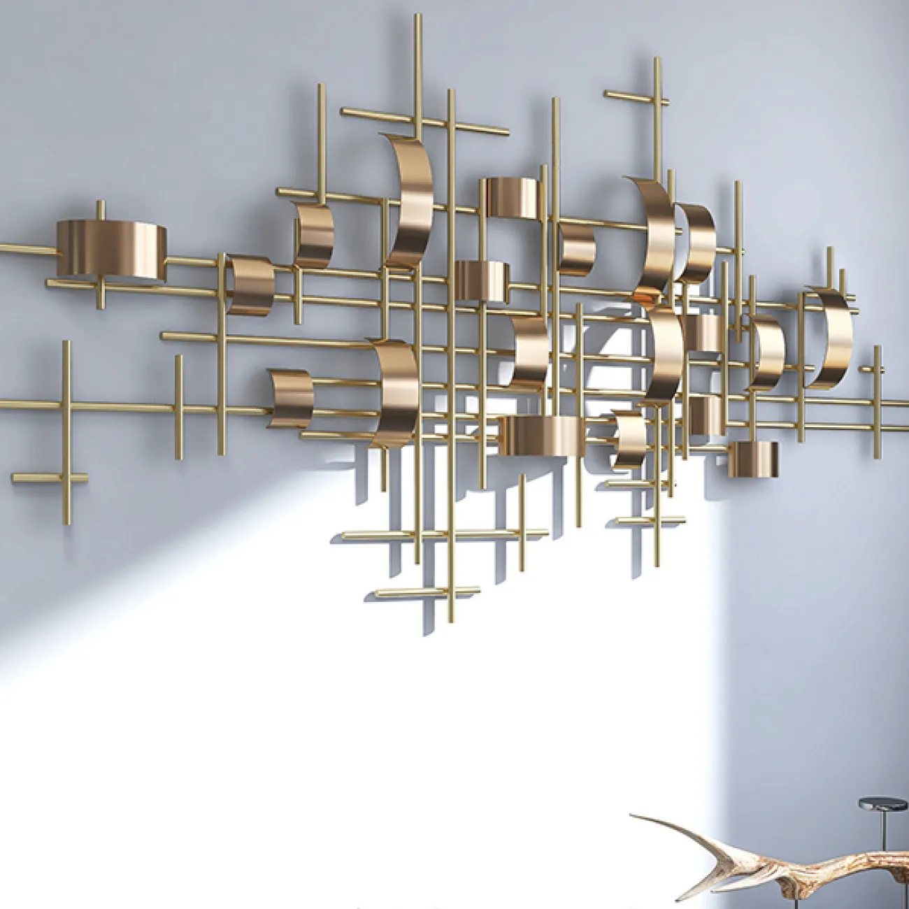 Современный настенный декор для гостиной LaLume DK20342-27