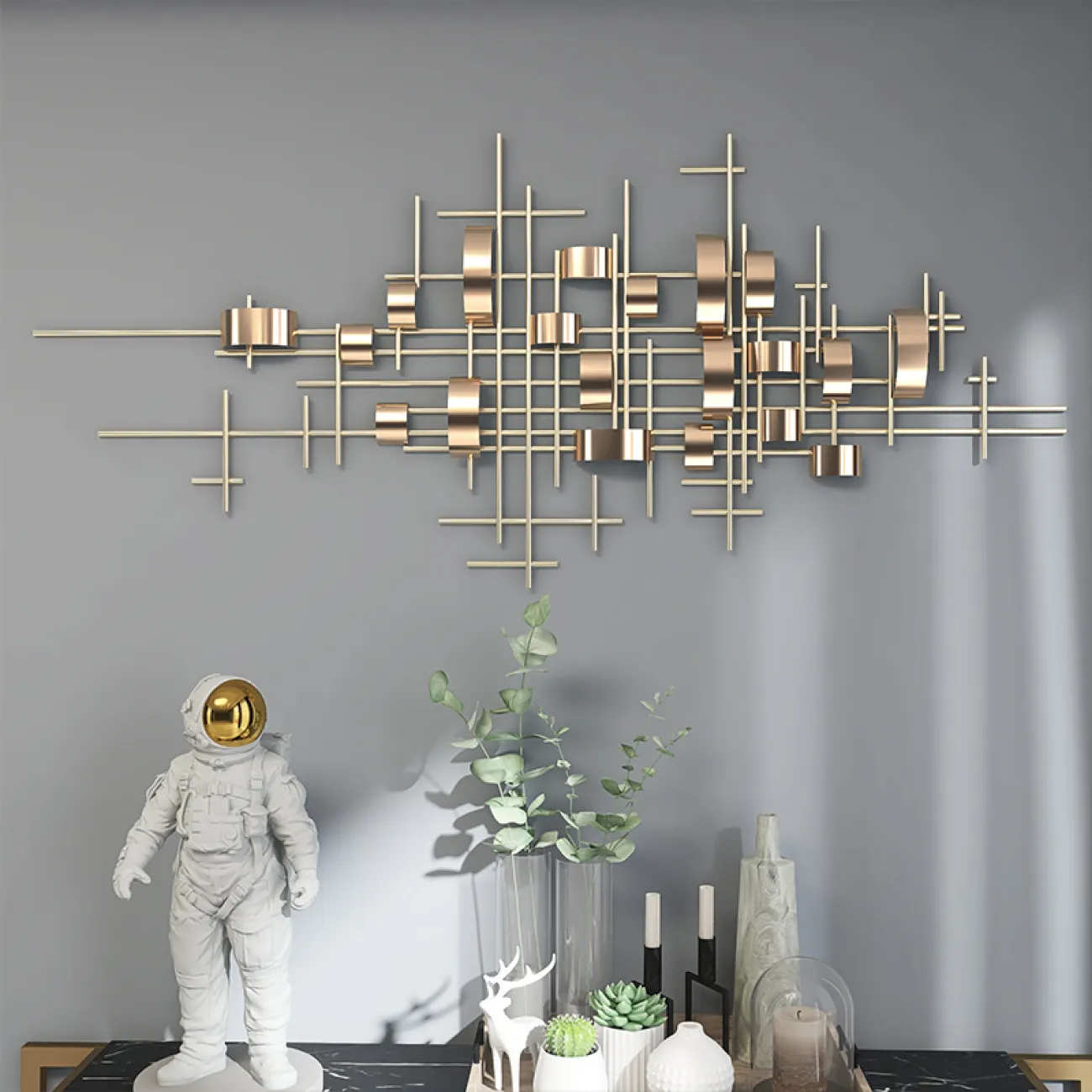 Современный настенный декор для гостиной LaLume DK20342-27