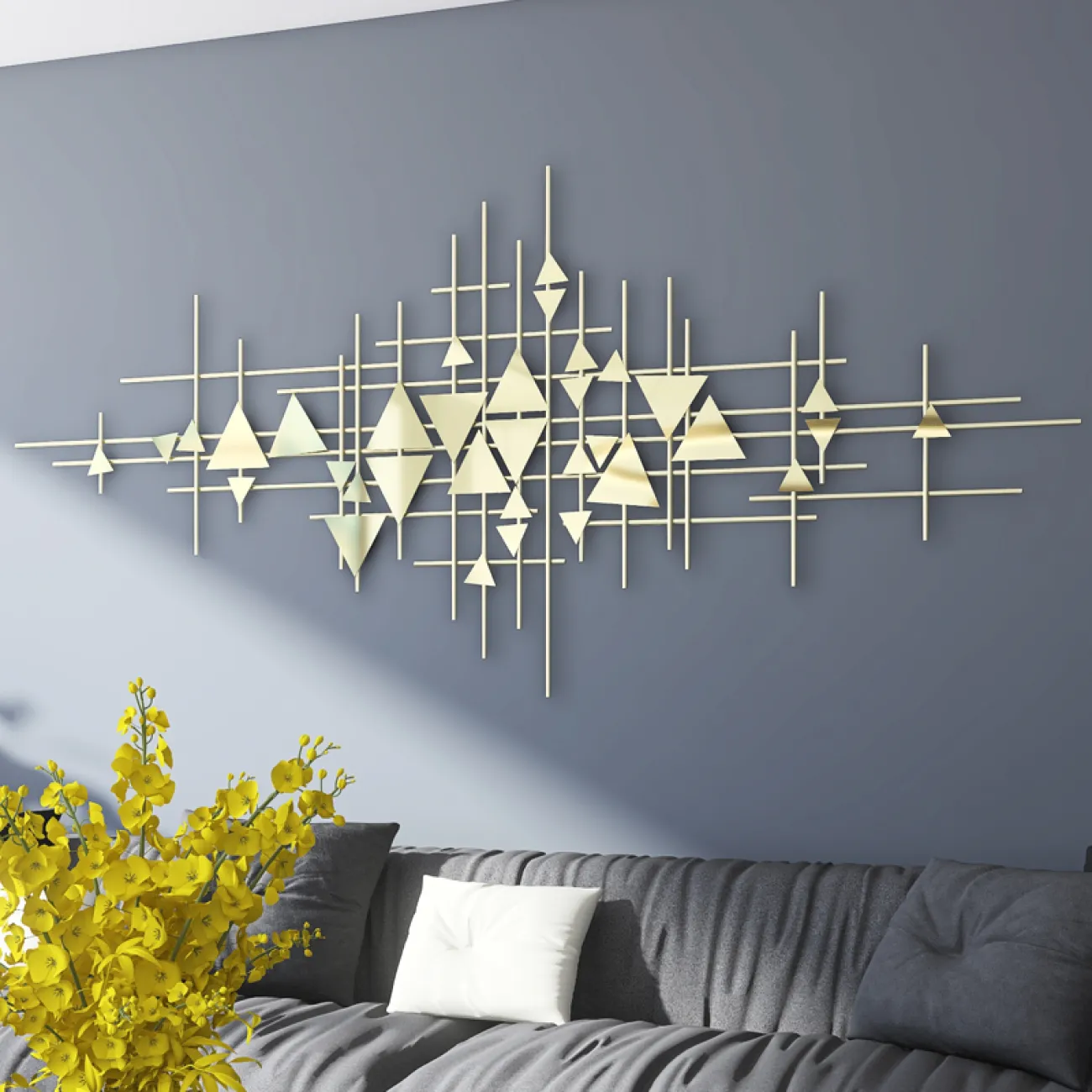 Современный настенный декор для гостиной LaLume DK20345-27 Современный настенный декор для гостиной LaLume DK20345-27