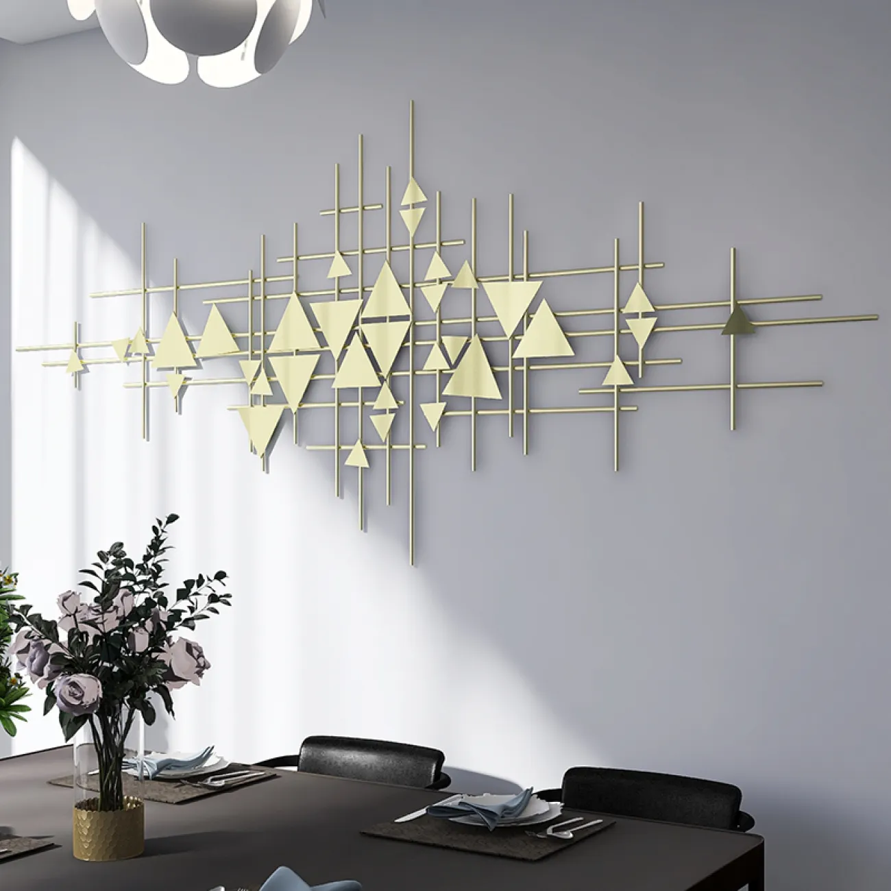 Современный настенный декор для гостиной LaLume DK20345-27 Современный настенный декор для гостиной LaLume DK20345-27