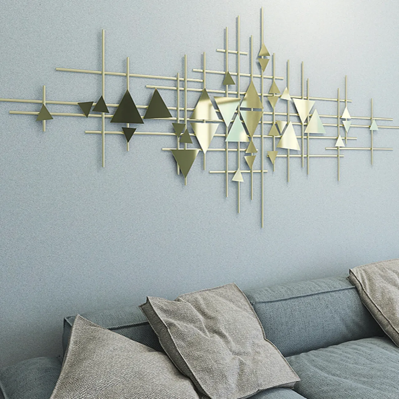 Современный настенный декор для гостиной LaLume DK20345-27 Современный настенный декор для гостиной LaLume DK20345-27